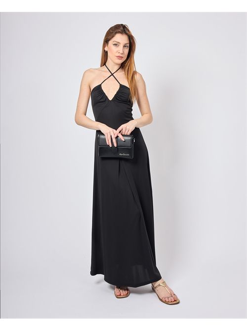 Silvian Heach long dress with drape SILVIAN HEACH | GPP25330VEBLACK